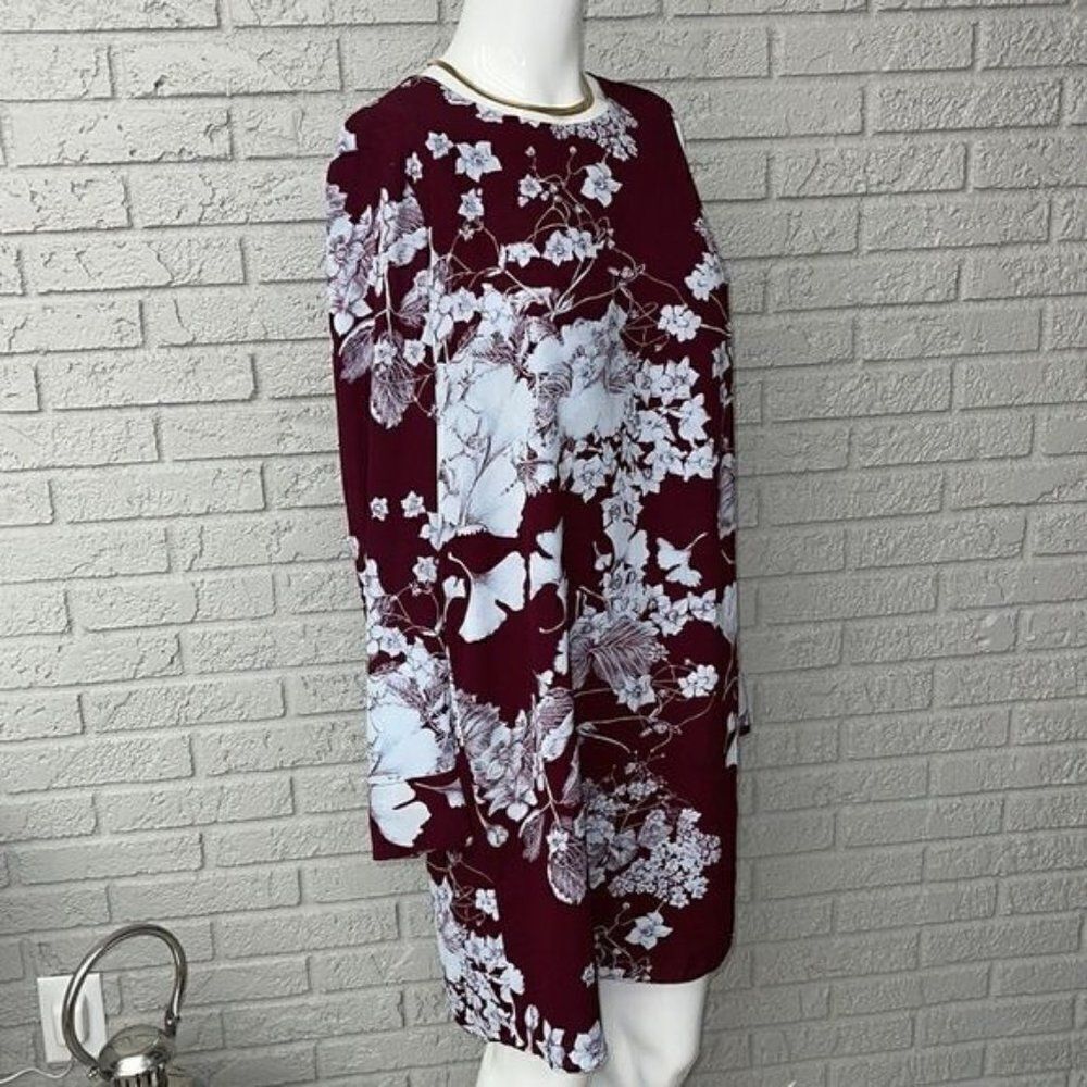 BCBG MaxAzria Floral Layered Dress Size M